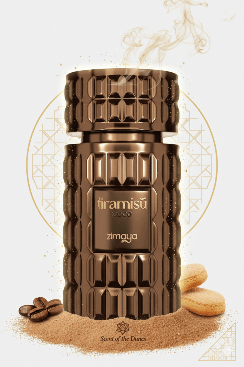 Tiramisu Coco Zimaya, Arabian perfumes UK, niche Arabian fragrance